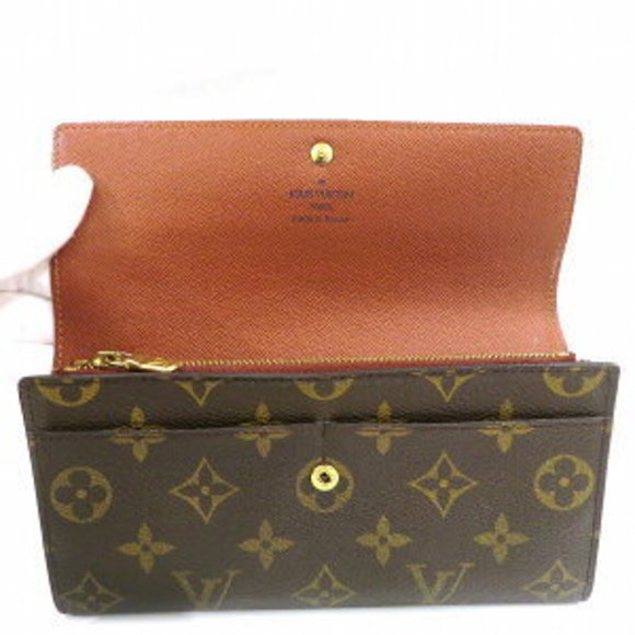 Louis Vuitton Monogram Wallet Pochette Bifold Porte Monnaie - Picture 1 of 8